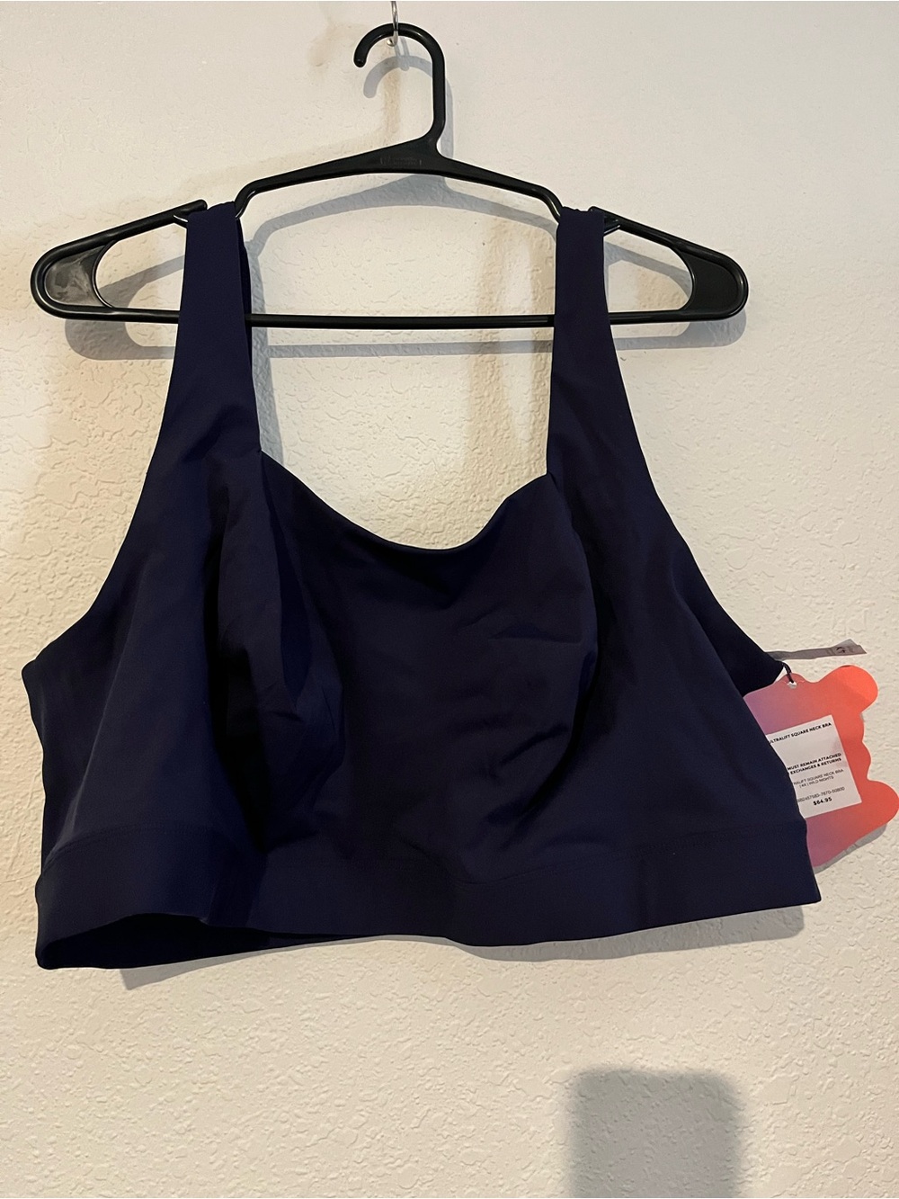 YITTY Scoop Neck Wireless Bralette in Deep Navy